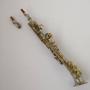 고급 반 곡선 벨 소프라노 색소폰 - Product Image 5