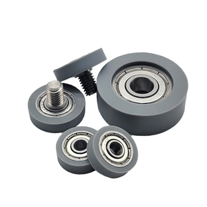 Rodamiento Recubierto de Goma con Tornillo, Rodamiento de Silicona Resistente a Altas Temperaturas, Rodillo Silencioso Resistente al Desgaste, Polea Guía de Rueda - Product Image 4