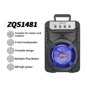 Mini altavoz inalámbrico portátil de gran oferta, reproductor de música para el hogar, altavoz de <span class=keywords><strong>Karaoke</strong></span> BT - Product Image 3