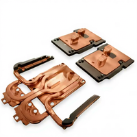 Plaque de refroidissement liquide Superchip en cuivre rouge GB300 pour dissipation thermique, idéale pour serveurs haute performance et dispersion de puissance.