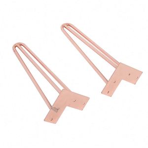 Pieds de meubles en fer chromé modernes et luxueux pour tables d'hôpital et d'atelier extérieures - Construction métallique durable et stable - Product Image 4