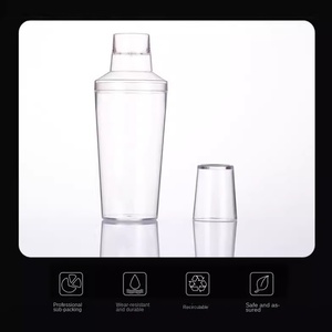 Shaker à cocktails en plastique de 600 ml, anti-fuite, pour vin et whisky, vente en gros - Product Image 2