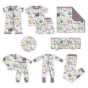 Bán Hot Phong cách giản dị Pajama <span class=keywords><strong>Set</strong></span> cho Babys quần áo ngủ ngủ cho hộp bí ẩn Ngày Valentine - Product Image 6