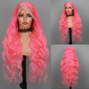 Parrucche Lunghe 13x4 in <span class=keywords><strong>Capelli</strong></span> Umani Brasiliani Trasparenti per Lace Front, Densità 250%, <span class=keywords><strong>Capelli</strong></span> Vergini <span class=keywords><strong>Rosa</strong></span> 10A Colore Naturale Yaki da Donna - Product Image 3