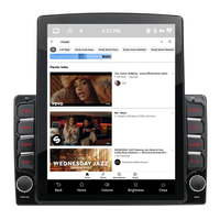 Système de navigation GPS 2din, Carplay sans fil, Android Auto, lecteur DVD de voiture, autoradio, lecteur multimédia de voiture, 9,7 pouces