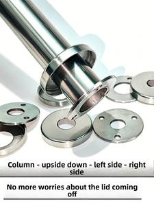 Stainless Steel Flange Threaded Connection Fixed <b>Ring</b> Optical Axis Bracket Feature Industrial Accessories Made in Mainland China - Product Image 2