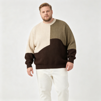 Cardigan en tricot de viscose pour homme, col rond, respirant, style streetwear décontracté, pull d'hiver uni, fabriqué en usine OEM