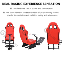 Simulador de Carreras GY039, Cómodo y Profesional, para F1, VR, con Silla de Carreras y Cabina, en Venta, para Modelos Universales