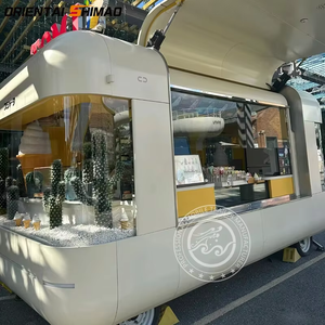 عربة طعام متنقلة سريعة ومجهزة بالكامل للمطبخ، سيارة طعام متنقلة للقهوة في الهواء الطلق، شاحنة طعام متنقلة مع شهادات DOT وCE - Product Image 2