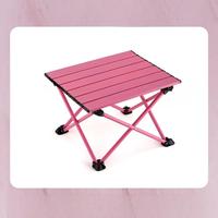 Mesa Plegable Portátil con Asa de Transporte Estilo Maletín, Mesas de Exterior para un Fácil Transporte, Stock Limitado