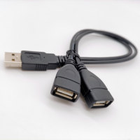 Cable de Extensión USB 2.0/3.0 de Metal de Alta Velocidad Personalizado de 2 m de Longitud, Trenzado, Conductor de Cobre Puro, Macho a Hembra, para Impresora de Códigos de Barras y Cámara