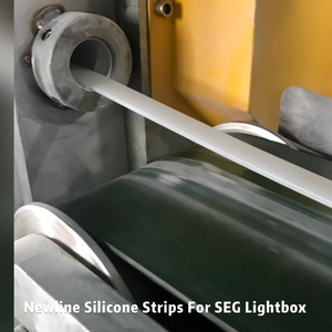 Dẫn sọc không khung hộp đèn với Silicone cạnh 8*4 mét cao su không thấm nước Gasket Strip Backlit vải - Product Image 6