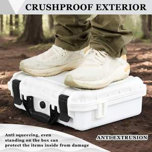 Échantillon gratuit Étui de transport étanche en EVA pour drone Dji Mini 4 Pro avec insert en mousse Étui rigide antichoc personnalisé à fermeture éclair Voyage - Product Image 5