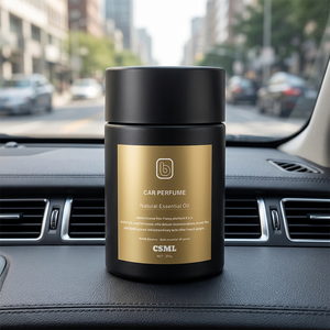 Diffuseur d'air de voiture moderne en plastique, parfum aux huiles essentielles naturelles 200g, fixation sur grille d'aération, sans électricité, évaporation naturelle - Product Image 1