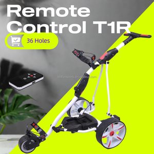 ब्रांड नई ब्रांड नई रिमोट कंट्रोल गोल्फ ट्रॉली के साथ शक्तिशाली 400W ट्यूबलर मोटर्स, बिजली गोल्फ ट्रॉली. Powakaddy गुना प्रणाली - Product Image 5