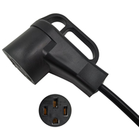 Câble adaptateur prise mâle Schuko (CEE 7/7) 16A 250V vers prise femelle NEMA 14-50R, câble d'alimentation 14AWG SJT 3C pour la recharge des véhicules électriques