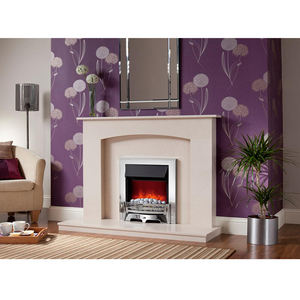 Newstar Современный Камин Современный ручной резной камень мрамор индивидуальный мраморный камин - Product Image 2