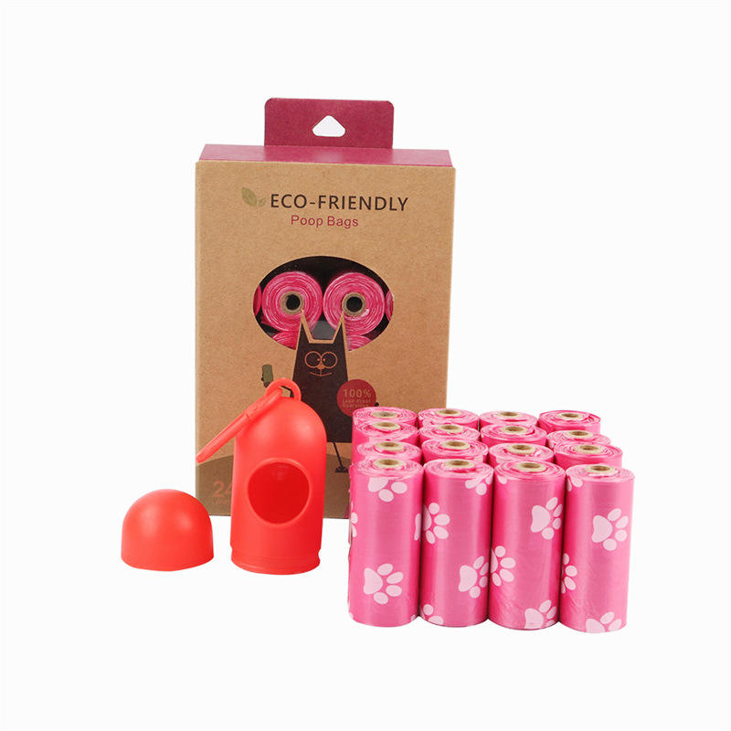 รอยเท้าสีชมพู 16 ม้วน + ที่จ่าย