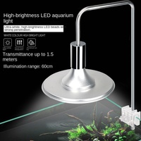 Lampe suspendue LED pour aquarium, à clipser, pour aquariums plantés, aquariums de poissons tropicaux et de tortues - Design compact, options 20W/40W, haute performance