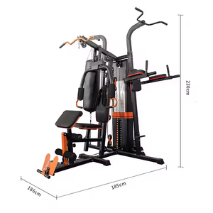 Équipement de gymnastique à station unique d'intérieur Équipement de musculation multifonctionnel Équipement de musculation à domicile Station multifonctionnelle - Product Image 2