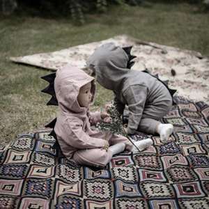 Déguisement pour bébé garçon et fille, barboteuse mignonne pyjama de <span class=keywords><strong>dinosaure</strong></span>, parfait pour Halloween, noël, Cosplay Dragon, vente en gros, - Product Image 3