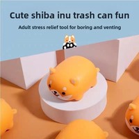 Jouet anti-stress Douyin, produit phare : jouet à presser pour la décompression, modèle cochon, lapin, bouledogue, shiba.
