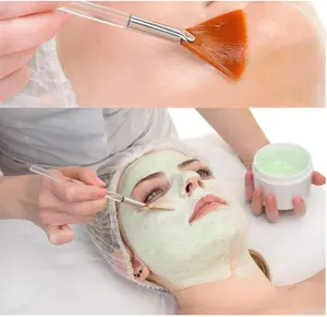 Good Makeup Brush Professional Vegan Wooden Handle Fan Makeup Brushes For Facial