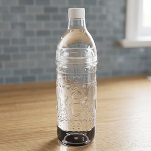 Botella de Agua Deportiva EL PJ-122 de 1000 ml, Libre de BPA, Ecológica, Clásica, de Plástico Acrílico, con Tapa para Beber Directamente, para Camping, para Hombres - Product Image 3