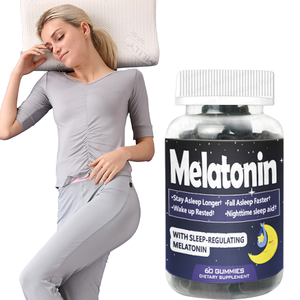 Gomitas para Dormir Extra Fuertes con 5 <span class=keywords><strong>mg</strong></span> de Melatonina, Gomitas para Dormir Profundamente con Vitamina <span class=keywords><strong>B6</strong></span>, Suplemento para un Sueño Reparador - Product Image 1