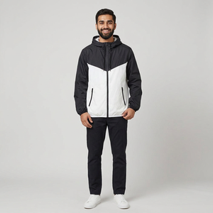 OEM Outdoor Wear Latest Price <b>Men</b> Windbreaker <b>Jacket</b> Cheap Design <b>Long</b> <b>Men</b> Windbreaker <b>Jacket</b> With Printing Logo Wholesale - Product Image 1