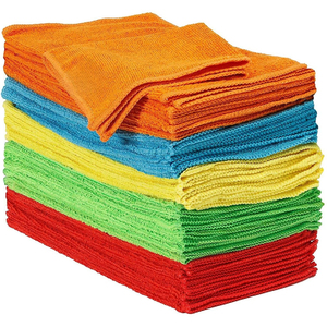 Serviettes en microfibre super absorbantes, chiffons <span class=keywords><strong>de</strong></span> polissage à séchage rapide <span class=keywords><strong>pour</strong></span> le <span class=keywords><strong>lavage</strong></span> <span class=keywords><strong>de</strong></span> voitures, la cuisine, le nettoyage des fenêtres et des sols - Product Image 1