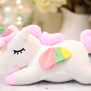 8 इंच की पट्टाएं 20 सेमी यूनिकॉर्न प्लश खिलौने सस्ते प्रोन्नति डॉल यूनिसेक्स स्टर्न स्टड जानवरों - Product Image 4