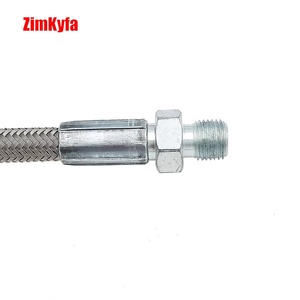 สายเติมลมแรงดันสูง Zimakyfa ขนาด 36 นิ้ว 90 ซม. สีดำ ทำจากสแตนเลส สำหรับสถานีเติมลม HPA ระบบชาร์จพร้อมเกลียวต่อ M10 รองรับแรงดัน 3000psi - Product Image 5