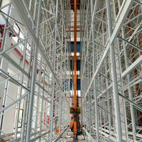 Étagère de stockage économique et pratique en acier robuste, personnalisable, pour palettes, pour entrepôt, système de rayonnage express