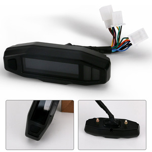 Phổ xe máy đồng hồ tốc độ LCD hiển thị dầu đo tốc độ kỹ thuật số mét cụ cụm lần lượt tín hiệu chỉ số ánh sáng - Product Image 3
