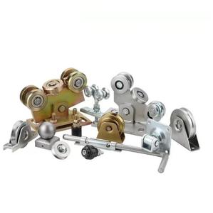 Chariot de porte en porte-à-faux de rouleau de support de système d'auto-support avec le rouleau de 3 roues pour la porte coulissante - Product Image 6