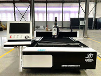Machine de découpe laser à fibre monoplatformes 1530 3000W CNC à refroidissement par eau, découpe IA de métaux, rail de guidage HIWIN, système FSCUT