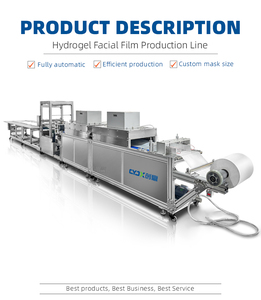 Cyjx tự động hoàn toàn tự động chăm sóc da vẻ đẹp khuôn mặt tấm mặt nạ gấp gói điền đóng gói Maker Máy làm - Product Image 5