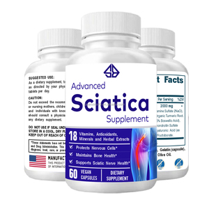 OEM Vitamins & minerals supply Body Care <b>Sciatica</b> Health Capsules <b>for</b> Adult Daily Waist Leg Hip & <b>Back</b> Maintenance 60 Capsules - Product Image 2