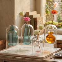 Bouteille diffuseur à roseaux en verre dépoli pour parfum de luxe décoratif, emballage vide pour liquide aromatique, 50ml 100ml 200ml, vente en gros directe usine