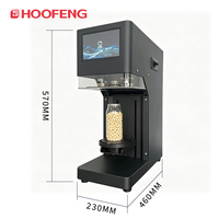 Machine de scellage de canettes entièrement automatique pour les magasins de thé au lait commerciaux, machine de scellage de canettes en aluminium, machine d'emballage de canettes