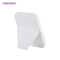 Vente chaude Rechargeable Forme Batterie Au Lithium Intégrée Led Miroir De Maquillage Tactile Dimmable Commutateur Miroir De Bureau