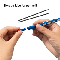 Fosak bonne qualité usine en gros 2.0mm mine de crayon crayon mécanique avec taille-crayon pour fournitures scolaires de bureau