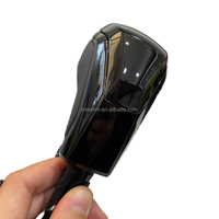 Pommeau de vitesse électronique Volkswagen de haute qualité, pommeau de vitesse en cuir noir à LED pour véhicules à transmission automatique sur plateforme MQB/PQ.