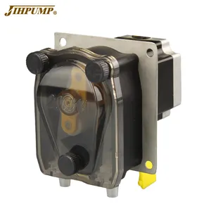 JIHPUMP 24v dc Small Mini Micro Peristaltic Pump 8mm 500 500ml 500ml/min Water Liquid Dosing Pumps of Application In The Milk