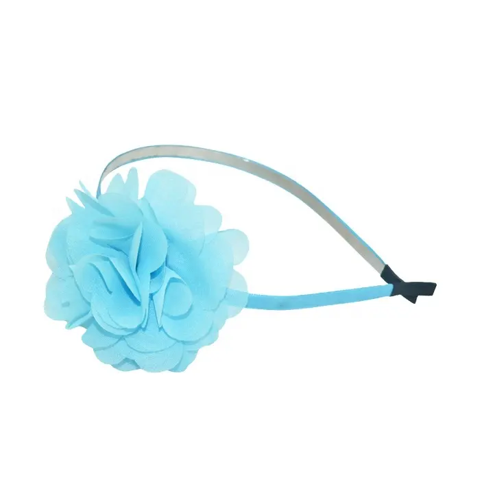 Gordon nastri con fiori fatti a mano fascia per bambini bambine e bambine bambino donna grande nastro fascia per capelli Set di accessori