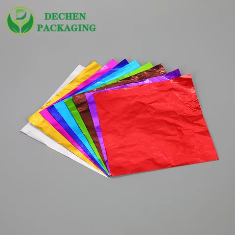 Paper Aluminum Foil For Egg Chocolate Wrapping