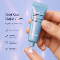 Sérum Visage Hydratant Marque Blanche 5% Niacinamide Acide Hyaluronique Éclat Repulpant Barrière d'Hydratation Base de Teint Hydratante