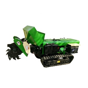 Crawler Tractor Hand Operate <strong>Mini</strong> <strong>Chainsaw</strong> Trenching/trencher Machine Price - Product Image 5
