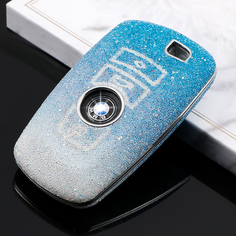 Bouton Type-A 4-bleu